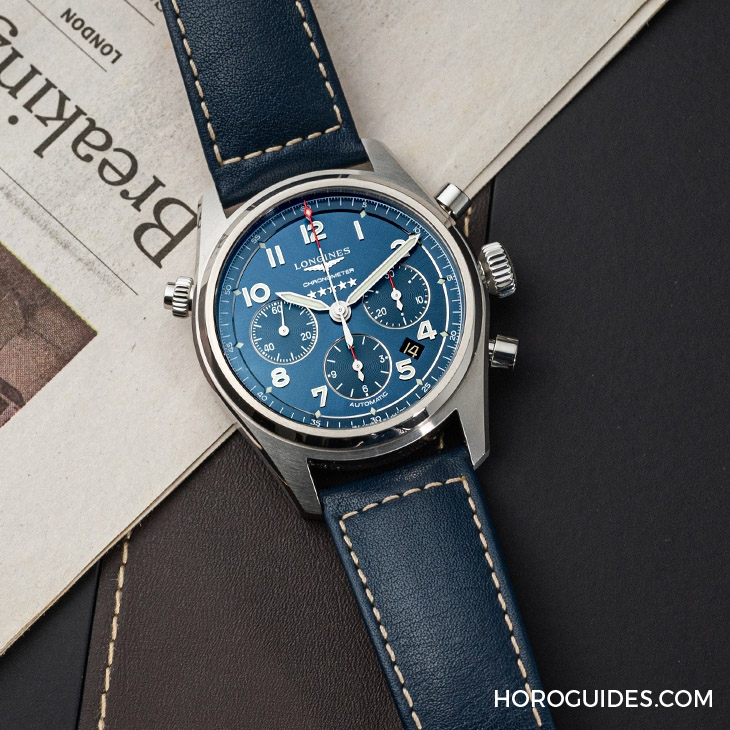 LONGINES - SPIRIT - L3.820.4.93.0 - 關於復古,浪琴做的更有態度|Spirit先行者系列計時碼錶