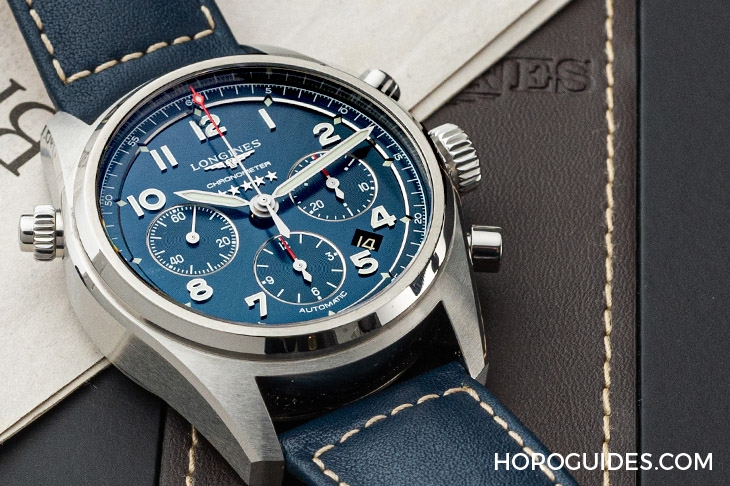 LONGINES - SPIRIT - L3.820.4.93.0 - 關於復古,浪琴做的更有態度|Spirit先行者系列計時碼錶