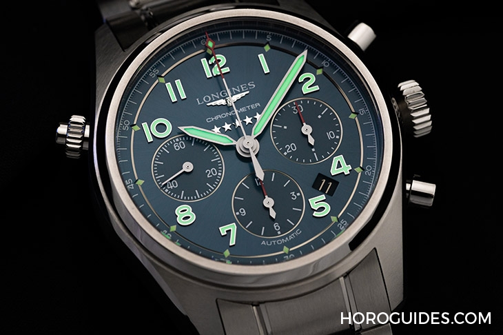 LONGINES - SPIRIT - L3.820.4.93.0 - 關於復古,浪琴做的更有態度|Spirit先行者系列計時碼錶