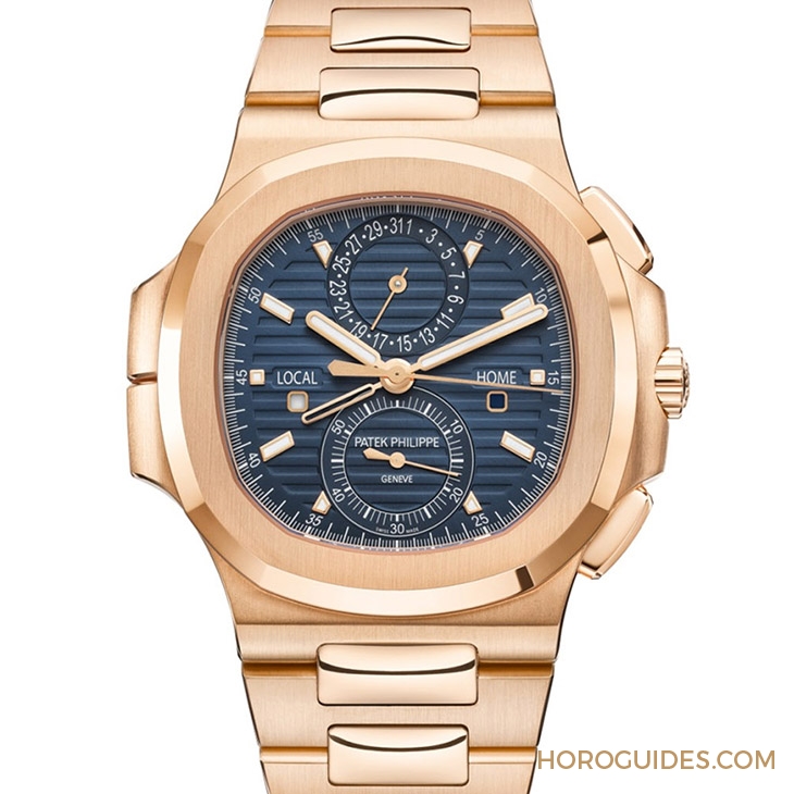 PATEK PHILIPPE - NAUTILUS - 5990/1R-001 - 藍面新風貌 百達翡麗PATEK PHILIPPE金鷹系列兩地時間計時碼錶5990/1R-001
