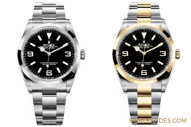 ROLEX - EXPLORER - 124270-0001 - 2021勞力士Explorer小錶徑36,復古回歸!還有全新半金款