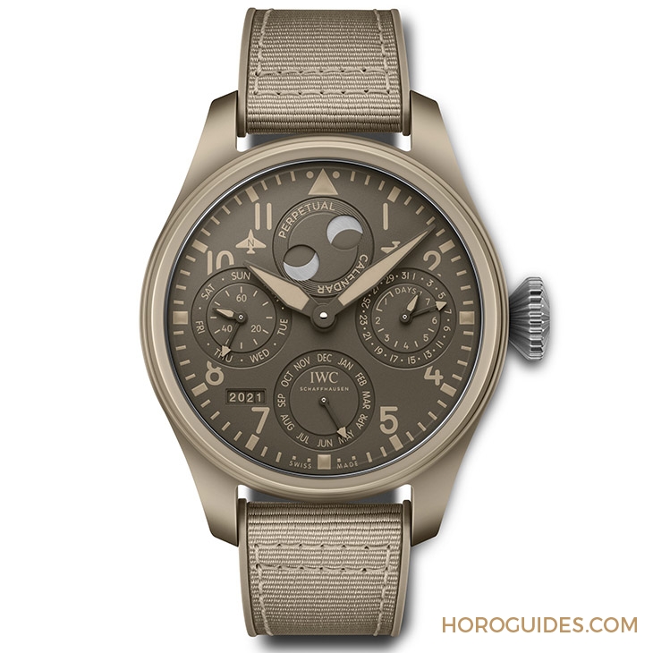 IWC - PILOT - IW506003 - 沙色陶瓷軍事風|IWC大型飛行員TOP GUN莫哈韋沙漠特別版