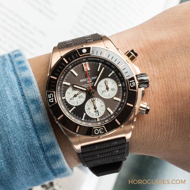 BREITLING - CHRONOMAT - AB0136251B1A2 - 硬漢的重裝時尚|BREITLING Super Chronomat超級機械計時碼錶