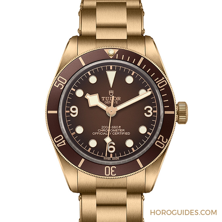 TUDOR - BLACK BAY - M79012M-0001 - 帝舵表TUDOR推出第一只專賣店限定款：Black Bay Fifty-Eight青銅錶39毫米