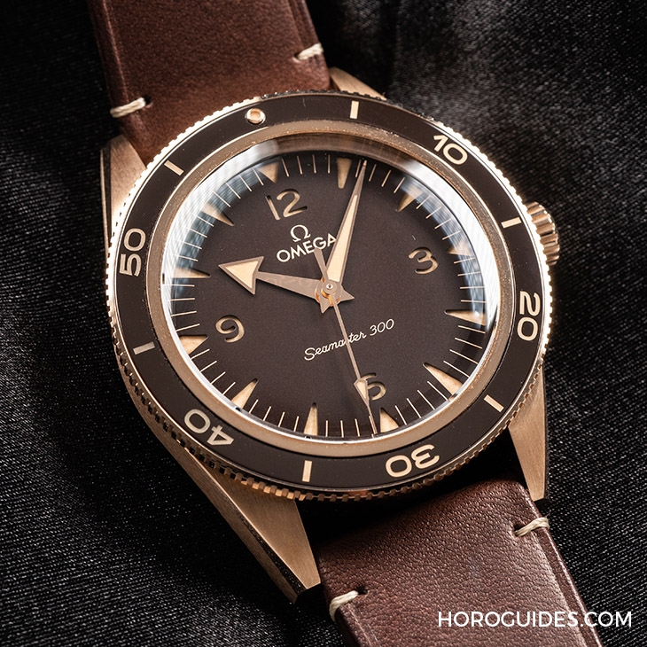 OMEGA - SEAMASTER - 234.92.41.21.10.001 - 歐米茄第一只青銅錶!Seamaster 300 Bronze Gold專利青銅金