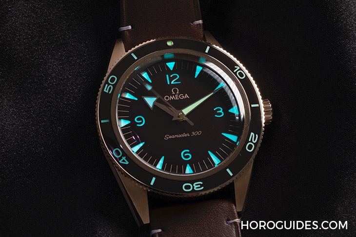 OMEGA - SEAMASTER - 234.92.41.21.10.001 - 歐米茄第一只青銅錶!Seamaster 300 Bronze Gold專利青銅金