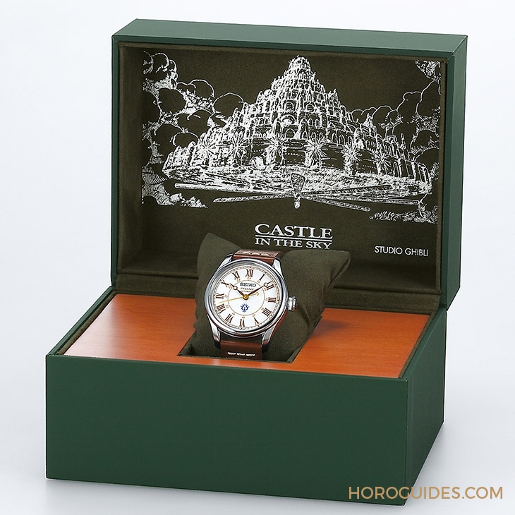 SEIKO - PRESAGE - SPB215J1 - SEIKO x 吉卜力工作室《天空之城》限量錶，又一款高性價比琺瑯面！
