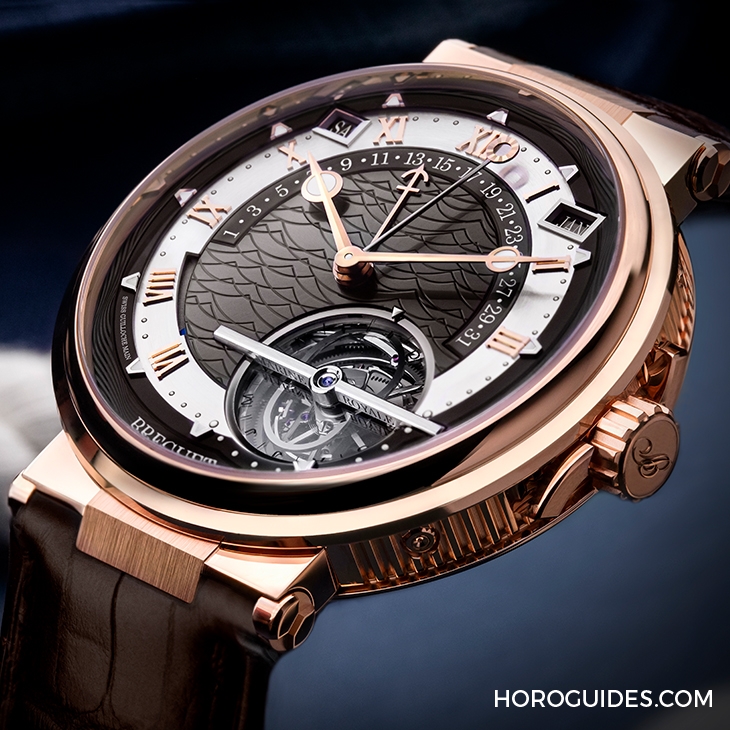 BREGUET - 寶璣最複雜腕錶Marine 5887,玫瑰金暖男新色