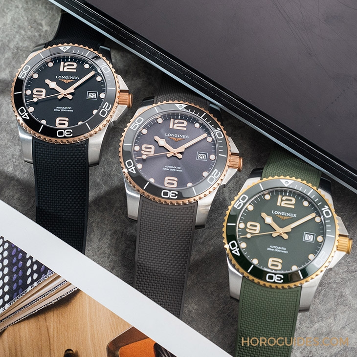 LONGINES - HYDRO CONQUEST - L3.781.3.06.9 - 為什麼潛水錶迷都愛浪鬼?必買浪琴表HydroConquest的五個理由