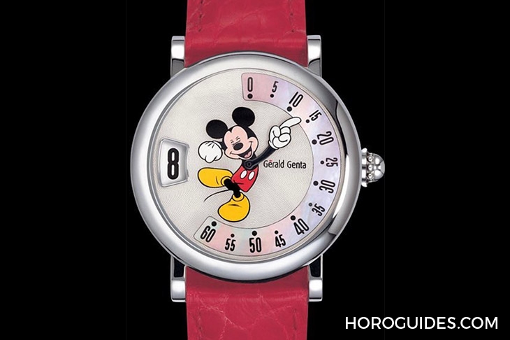 BVLGARI - Gérald Genta - 103613 - 大師的米奇錶重出江湖|寶格麗Gérald Genta Mickey Mouse逆跳錶重製版