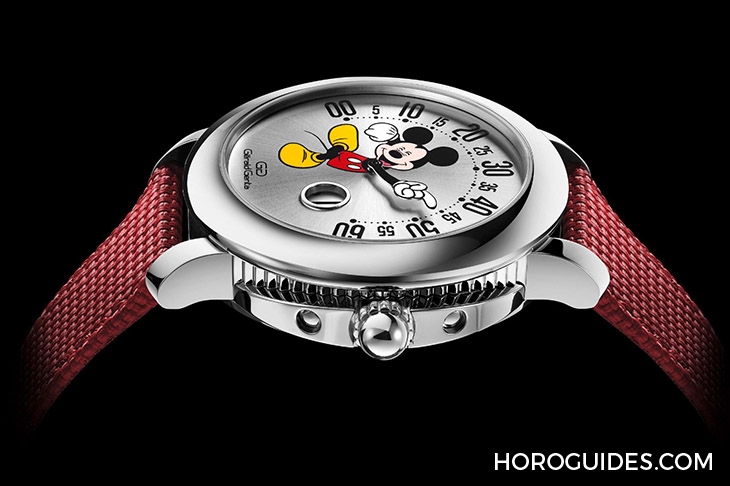 BVLGARI - Gérald Genta - 103613 - 大師的米奇錶重出江湖|寶格麗Gérald Genta Mickey Mouse逆跳錶重製版
