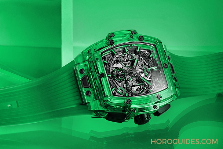 HUBLOT - SPIRIT OF BIG BANG - 642.JG.0190.RT - 四個關鍵字,解答HUBLOT宇舶藍寶石腕錶的強勢技術