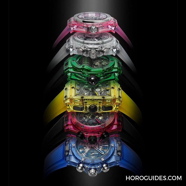 HUBLOT - SPIRIT OF BIG BANG - 642.JG.0190.RT - 四個關鍵字,解答HUBLOT宇舶藍寶石腕錶的強勢技術