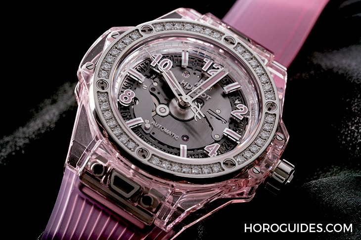 HUBLOT - SPIRIT OF BIG BANG - 642.JG.0190.RT - 四個關鍵字,解答HUBLOT宇舶藍寶石腕錶的強勢技術