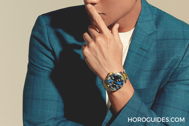 LONGINES - HYDRO CONQUEST - L3.781.3.78.7 - 秒變型男的三步驟:浪琴表深海征服者Two-tone雙色款