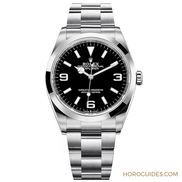 ROLEX - EXPLORER - 124270-0001 - 2021年中盤點:最新勞力士Top20炒價款 漲幅排行榜(第11-20名)