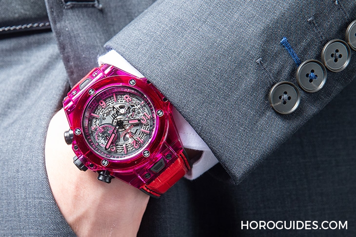 HUBLOT - SPIRIT OF BIG BANG - 642.JG.0190.RT - 四個關鍵字,解答HUBLOT宇舶藍寶石腕錶的強勢技術