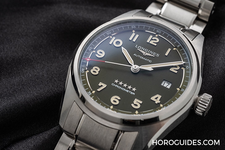 LONGINES - SPIRIT - L3.811.4.03.2 - 披上軍綠、遊走城市，我們都是先行者｜浪琴表Spirit系列全新綠面