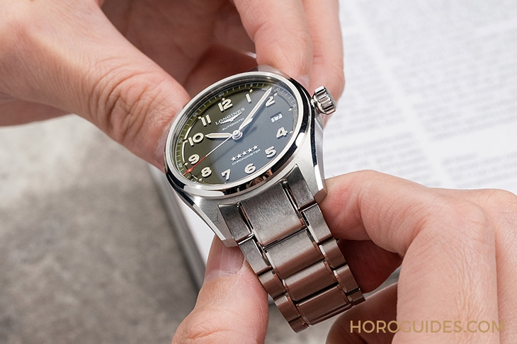 LONGINES - SPIRIT - L3.811.4.03.2 - 披上軍綠、遊走城市,我們都是先行者|浪琴表Spirit系列全新綠面