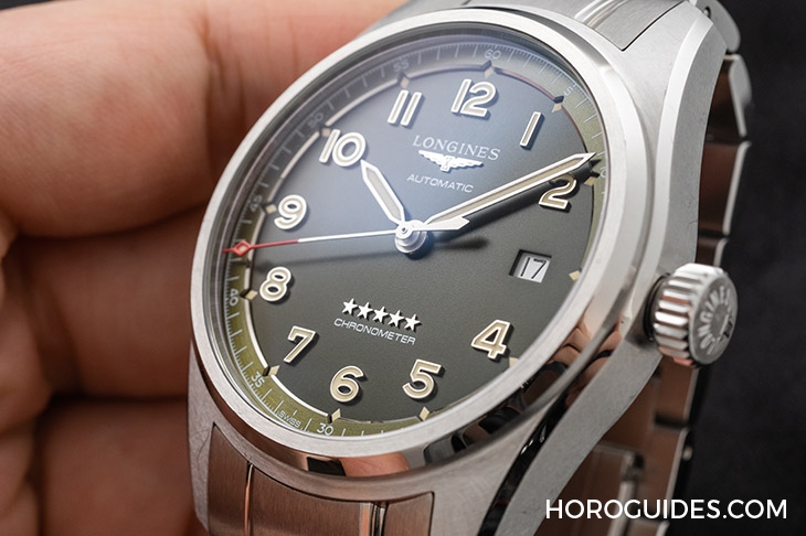 LONGINES - SPIRIT - L3.810.4.03.6 - 想要自由、更愛帥氣?浪琴表先行者系列LONGINES Spirit Green