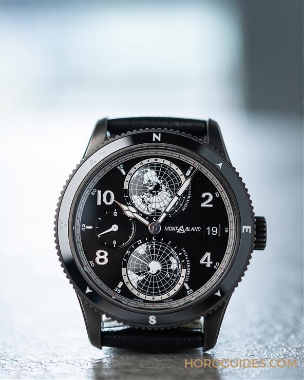 MONTBLANC - 1858 - 128257 - 「黑色」才是男人的本色！全新萬寶龍1858系列UltraBlack限量腕錶