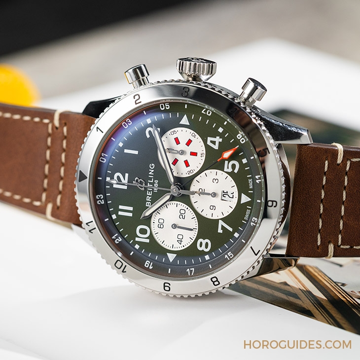 BREITLING - Classic AVI - AB04452A1L1X1 - 立志飛翔的魅力，百年靈就是知道｜Super AVI航空計時碼錶戰機特別版