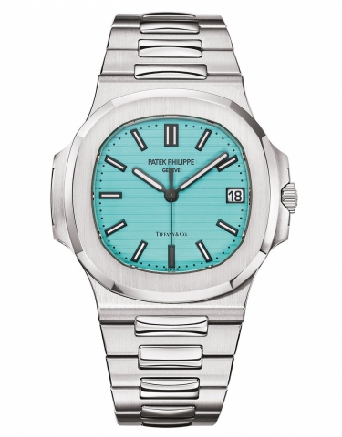 PATEK PHILIPPE - NAUTILUS - 5711/1A-018 - 百達翡麗5711發表第一只Tiffany Blue錶盤,並且即將登上拍賣