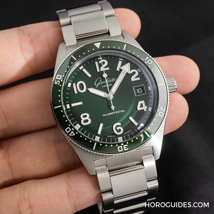 GLASHÜTTE ORIGINAL - 值得你認識的德系血統綠水鬼|格拉蘇蒂原創SeaQ潛水錶蘆葦綠新色