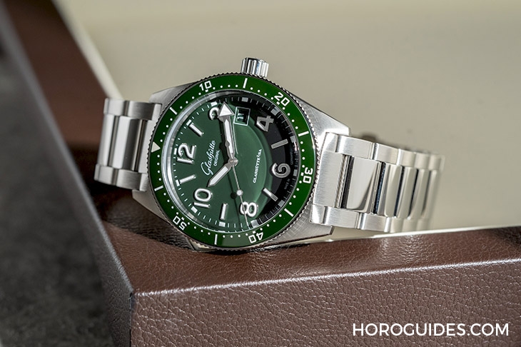GLASHÜTTE ORIGINAL - 值得你認識的德系血統綠水鬼|格拉蘇蒂原創SeaQ潛水錶蘆葦綠新色