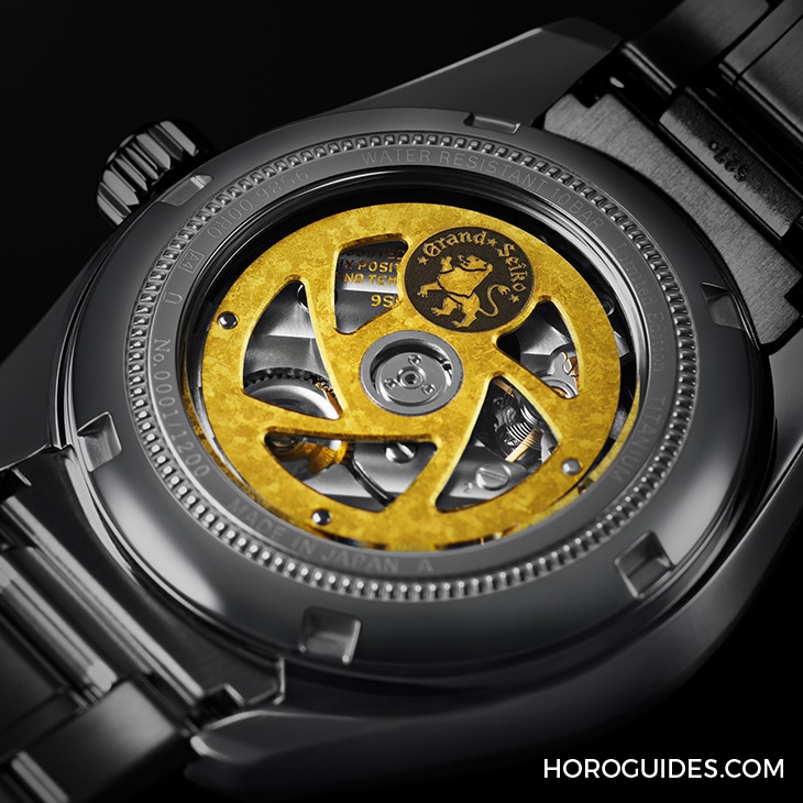 GRAND SEIKO - 少見的藍色GS logo!白面藍針GRAND SEIKO Hi-beat GMT為44GS 55週年揭開序幕