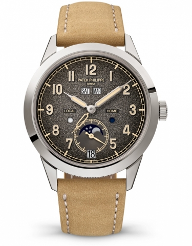 PATEK PHILIPPE - COMPLICATIONS - 5326G-001 - 百達翡麗2022重點新錶一次看：炭灰色、鮭魚面、橄欖綠的色彩新世代