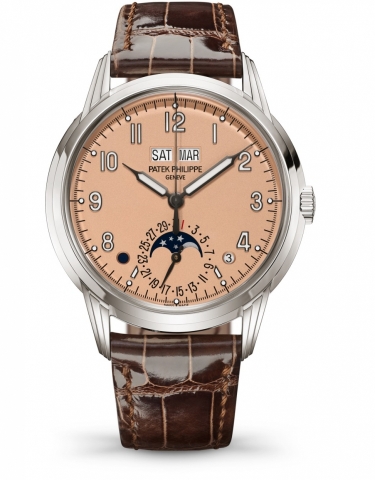 PATEK PHILIPPE - COMPLICATIONS - 5326G-001 - 百達翡麗2022重點新錶一次看：炭灰色、鮭魚面、橄欖綠的色彩新世代