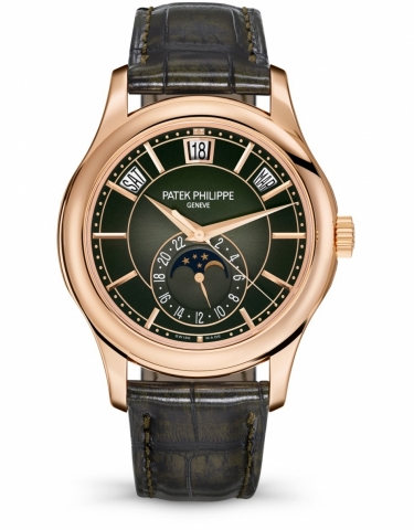PATEK PHILIPPE - COMPLICATIONS - 5326G-001 - 百達翡麗2022重點新錶一次看：炭灰色、鮭魚面、橄欖綠的色彩新世代