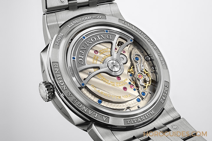 A. LANGE & SÖHNE - ODYSSEUS - 363.117 - 藏家新歡 ! 朗格首見鈦金屬冰藍面Odysseus限量版