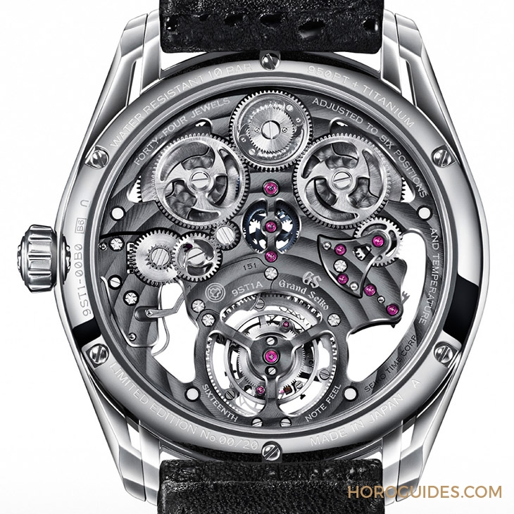 GRAND SEIKO - 心之鼓動、魂之始動:Grand Seiko「Kodo」同軸恆定動力陀飛輪