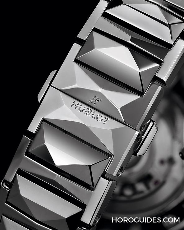 HUBLOT - CLASSIC FUSION - 550.NS.2200.NS.ORL22 - 年度最撩人鍊帶!不僅帥、還很閃耀的HUBLOT經典融合系列Orlinski鍊帶錶