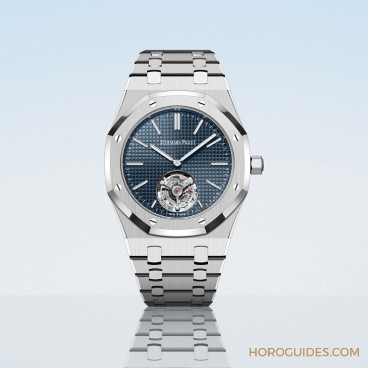 AUDEMARS PIGUET - ROYAL OAK - 16202ST.OO.1240ST.01 - 錶界Icon:細說愛彼Tapisserie格紋裝飾