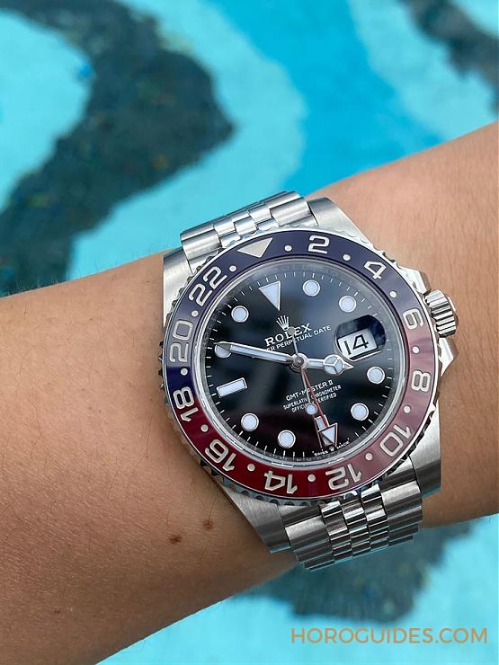 ROLEX - GMT-MASTER II - 126710BLRO-0001 - IG影響力人物:Chris 的傳承錶款