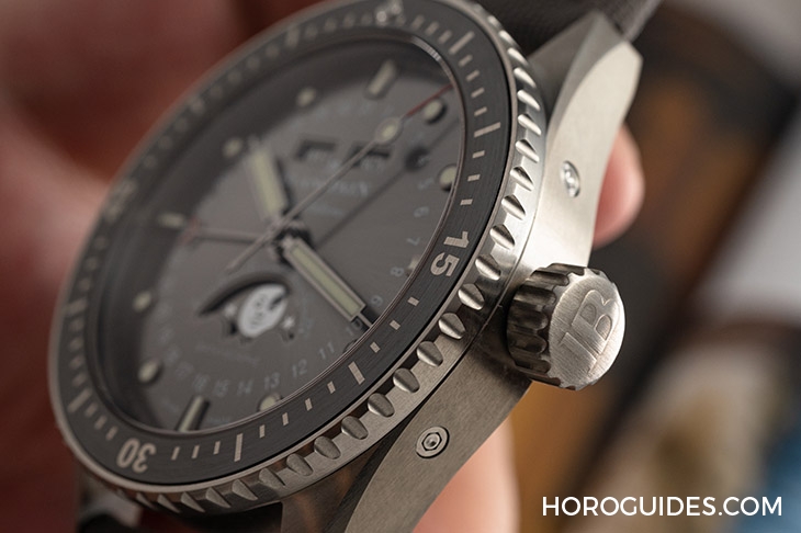 BLANCPAIN - FIFTY FATHOMS - 5054-1210-G52A - 允文允武的進階潛水錶:Blancpain五十噚深潛器全日曆月相腕錶