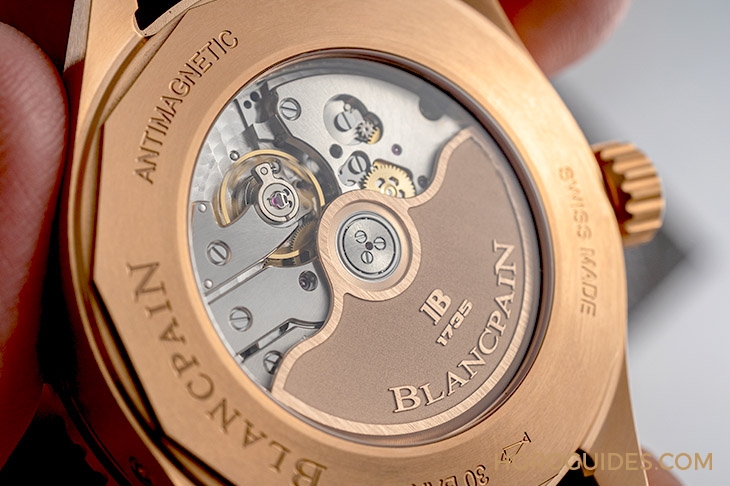 BLANCPAIN - FIFTY FATHOMS - 5054-1210-G52A - 允文允武的進階潛水錶:Blancpain五十噚深潛器全日曆月相腕錶