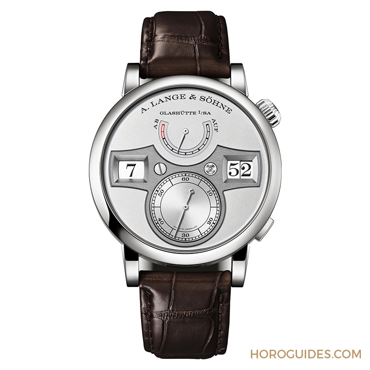 A. LANGE & SÖHNE - ZEITWERK - 142.031 - 朗格Zeitwerk升級二代版本，新增小時快調按鈕、72小時動力更長