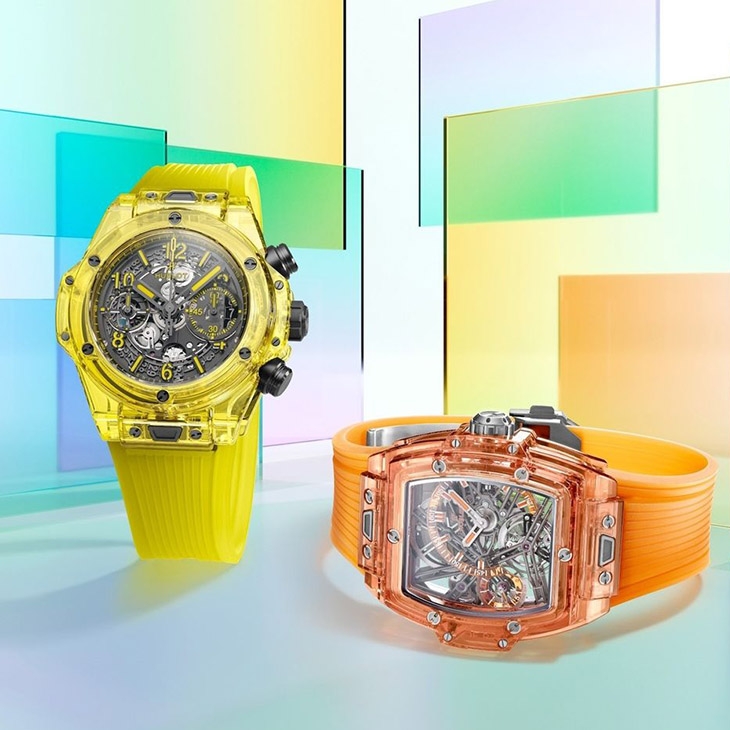 HUBLOT - SPIRIT OF BIG BANG - 645.JO.0120.RT - 腕錶市場潛力股必備特質:超限量、夠獨特|HUBLOT特別色藍寶石如何抓住目光