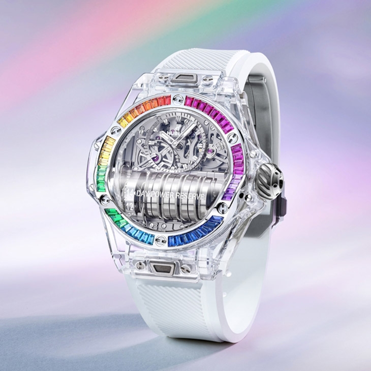 HUBLOT - SPIRIT OF BIG BANG - 645.JO.0120.RT - 腕錶市場潛力股必備特質:超限量、夠獨特|HUBLOT特別色藍寶石如何抓住目光