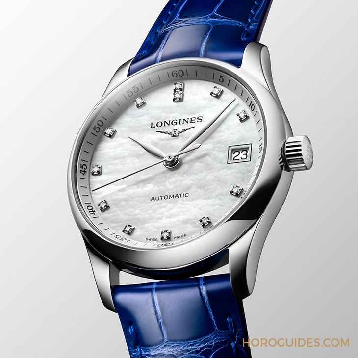 LONGINES - MASTER - L2.357.4.87.0 - 身為品味女子,妳適合隨「時」優雅:浪琴表Master巨擘系列女錶與男錶