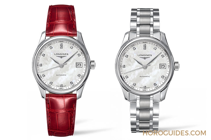 LONGINES - MASTER - L2.357.4.87.0 - 身為品味女子,妳適合隨「時」優雅:浪琴表Master巨擘系列女錶與男錶
