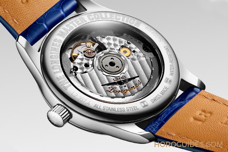 LONGINES - MASTER - L2.357.4.87.0 - 身為品味女子,妳適合隨「時」優雅:浪琴表Master巨擘系列女錶與男錶