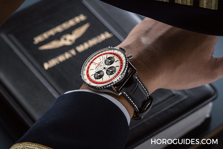 BREITLING - NAVITIMER - AB01383B1G1P1 - 頌揚原始巨無霸噴射機,BREITLING Navitimer B01「波音747限量版」