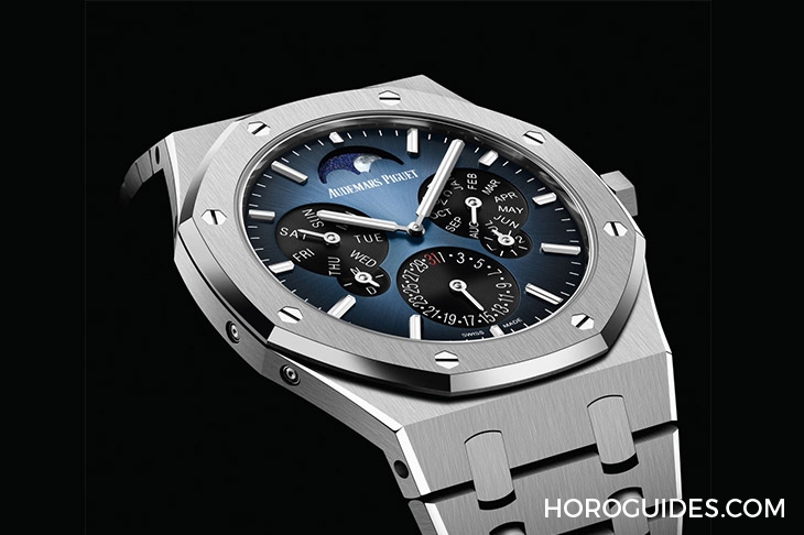 AUDEMARS PIGUET - ROYAL OAK - 26586TI.OO.1240TI.01 - 至薄至輕，超薄錶終極目標：全鈦金屬的愛彼Royal Oak超薄萬年曆RD#2第三代