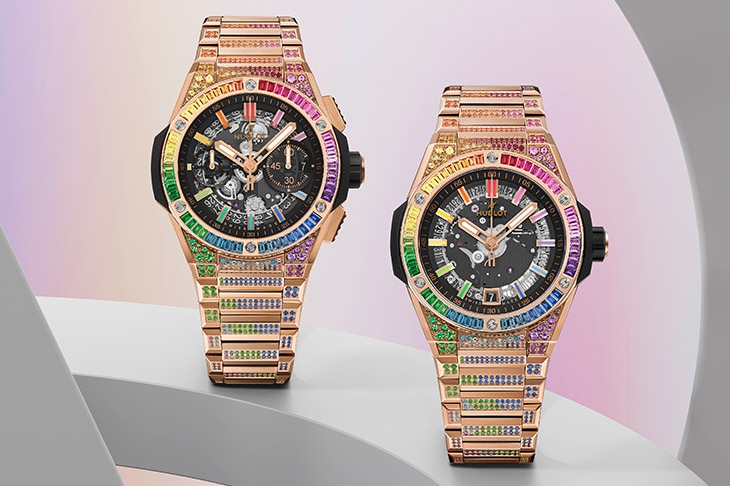 HUBLOT - 一種顏色不夠?HUBLOT給大咖藏家們爆炸性視覺的彩虹豪錶