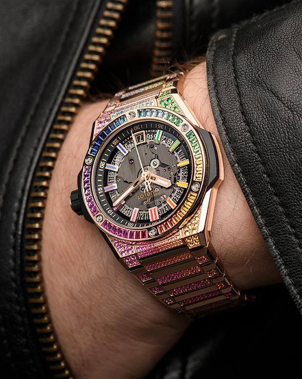 HUBLOT - BIG BANG - 451.OX.1180.OX.3999 - 一種顏色不夠?HUBLOT給大咖藏家們爆炸性視覺的彩虹豪錶